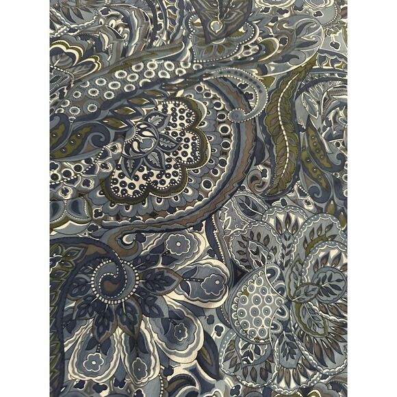 Norah Noh M Silk Vintage Printed Padded Blouse - Picture 2 of 7